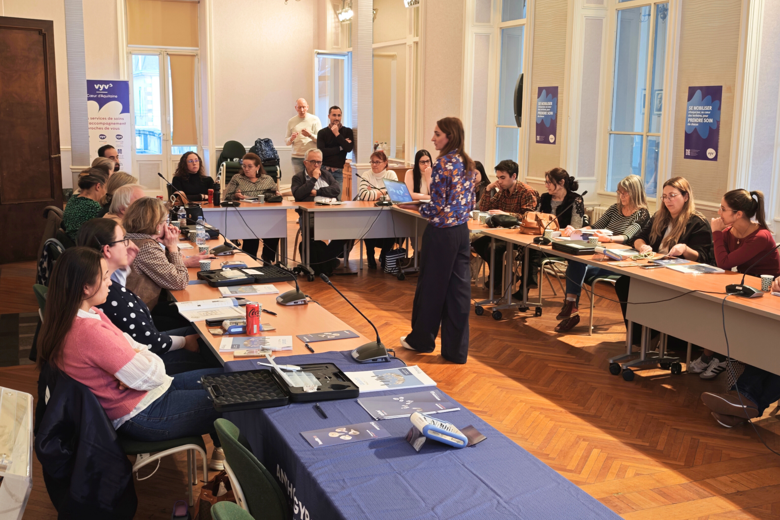 Échanges en formation dentaire